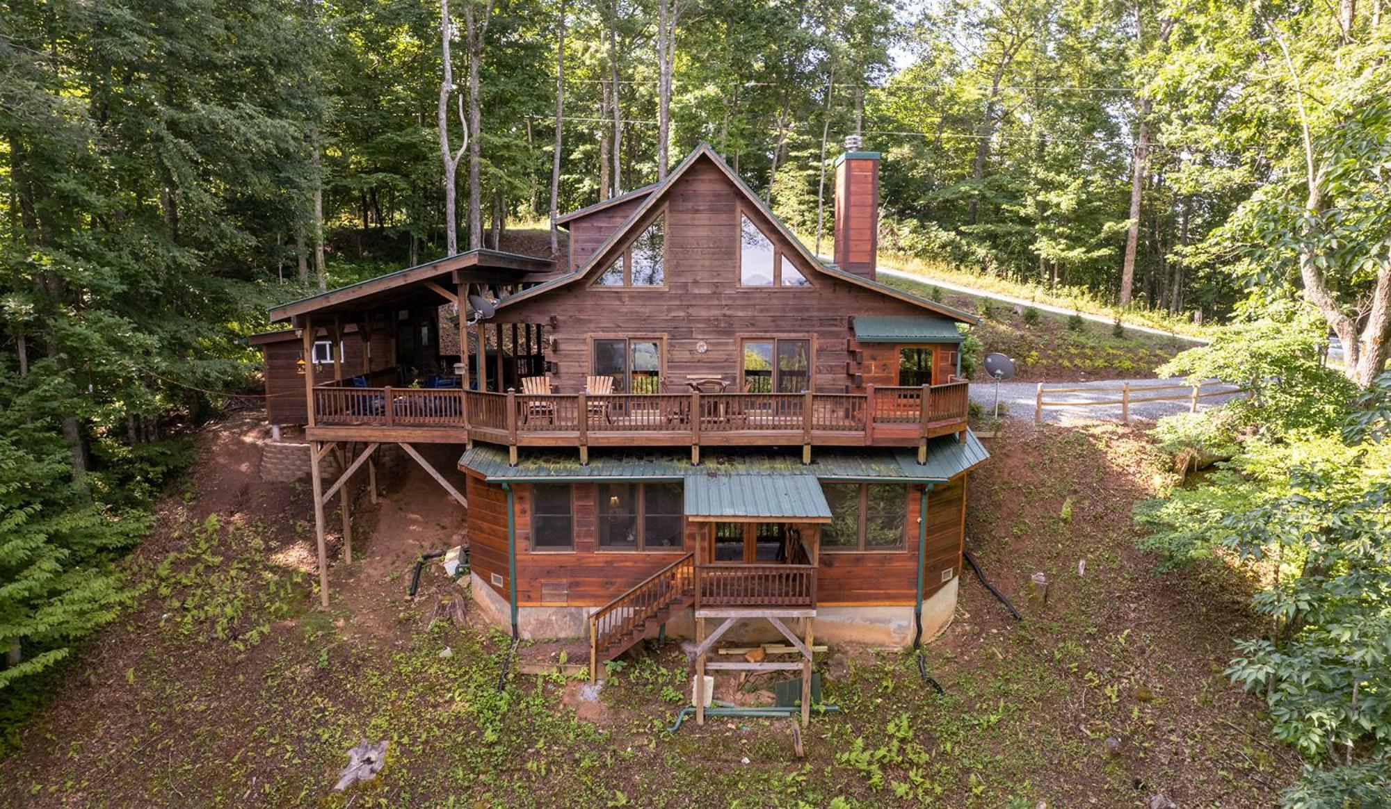 Staynantahala - Smoky Mountain Cabins Aquone エクステリア 写真