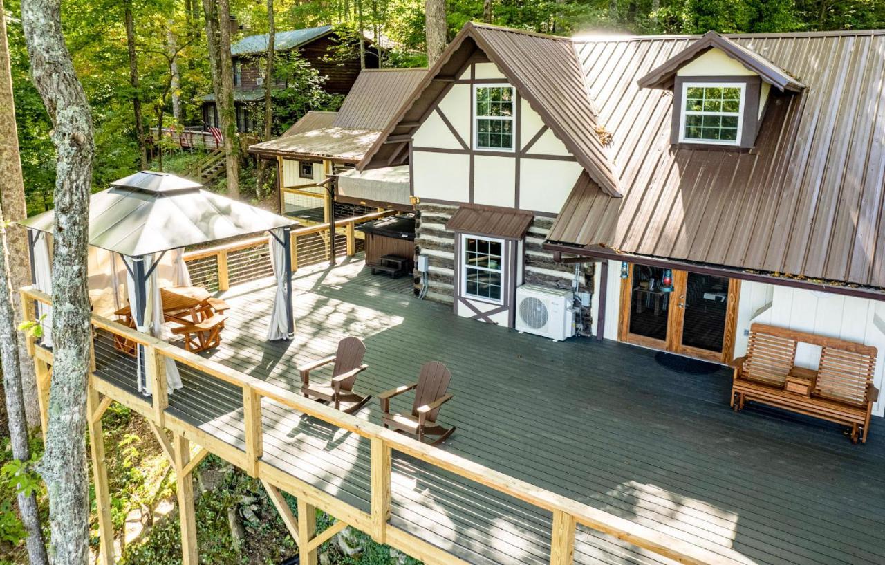 Staynantahala - Smoky Mountain Cabins Aquone エクステリア 写真